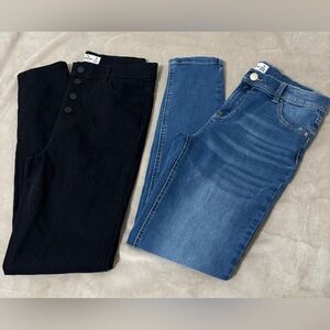 2️⃣ Girls Jordache Skinny Jeans Size 18